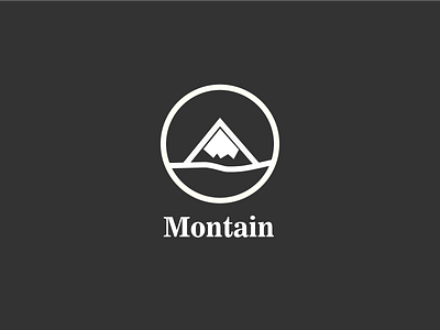 Montain Logo Design brand design logo