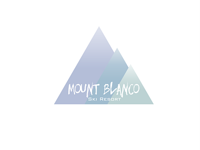 Day 8 - Ski Mountain Logo dailylogochallenge design flat logo minimal