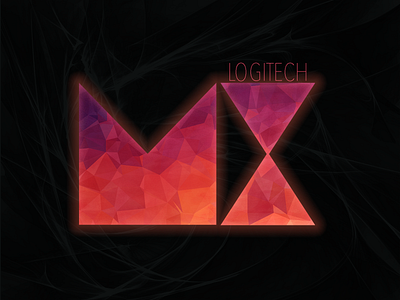 Logitech MX Master Series design geometric design graphic design logitech lowpoly mx playoffs