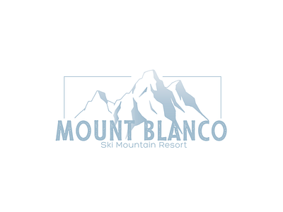 Daily Logo Challenge Redesign Day 8 - Ski Mountain