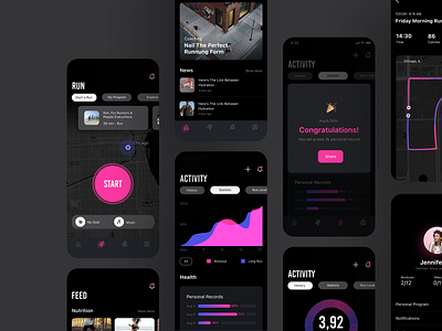 Mobile App for Runners