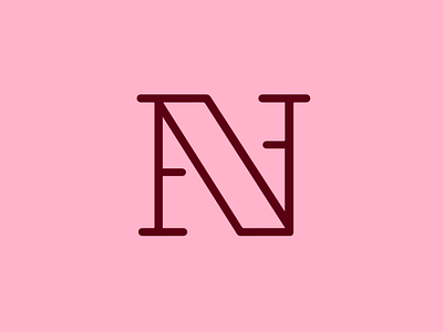 ANA - ambigram ambigram logotype minimal n personal logo type