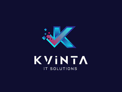 KVINTA design logo vector