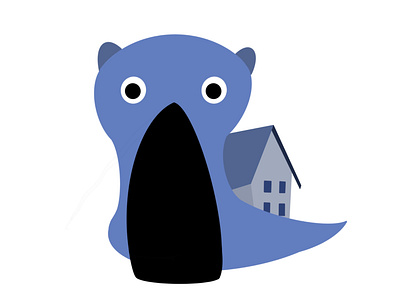 House character design dribbble fantasy monster pop