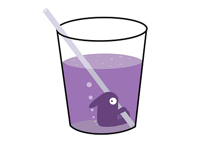 Grape soda character design dribbble fantasy grape monster pop soda