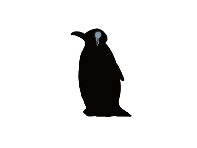 no place dark design dribbble fantasy penguin rabit