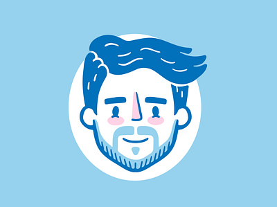 Personal Logo Design branding character face illustration logo person persona vector