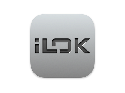 iLok License manager — appIcon affinitydesigner affinityphoto big sur bright design illustration logo minimalist simple