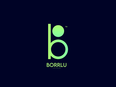 BORRLU branding design logo