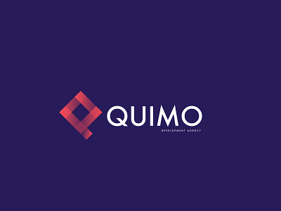 Quimo branding design logo