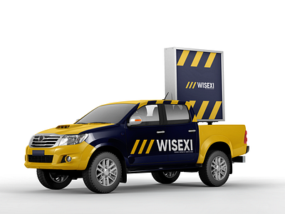 Wisexi - Road Repair Services branding design icon illustrator logo