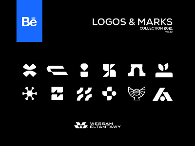 Logos & Marks Collection 2021 brand branding design icon illustrator logo logo and marks logo collection logofolio logos marks modern modern logo project