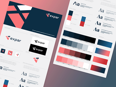 Expar - Brand Identity branding design graphic design logo ui vector