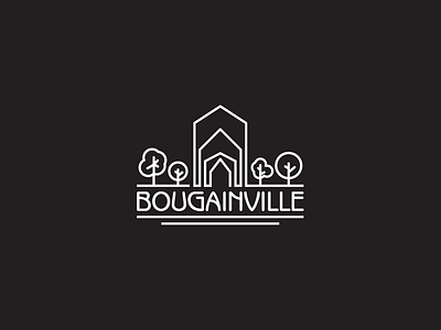 Bougainville - Logo design branding lineart logo logodesign mark