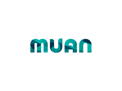 Muan - Logo design branding font logo logodesign logotype mark
