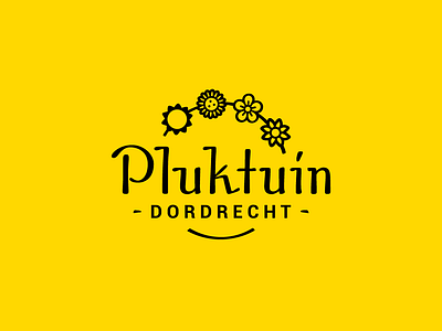 Pluktuin Dordrecht - Logo design