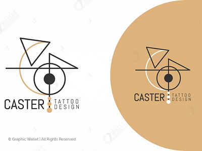 Caster Tattoo Design branding design graphic design graphicwallet illustration logo typography ui ux vector