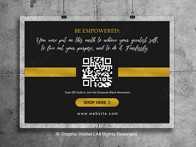 EMPOWER - FLYER_BACK branding design graphic design graphicwallet illustration logo typography ui ux vector