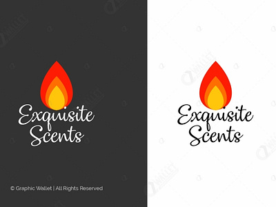 Exquisite Scents branding design graphic design graphicwallet illustration logo typography ui ux vector