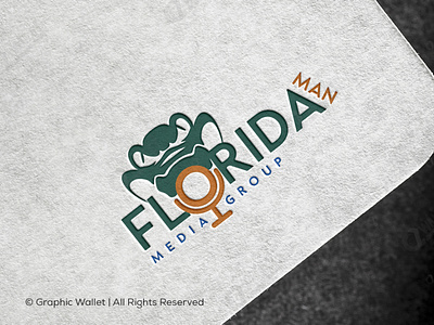 FLORIDA MAN MEDIA GROUP branding design graphic design graphicwallet illustration logo typography ui ux vector