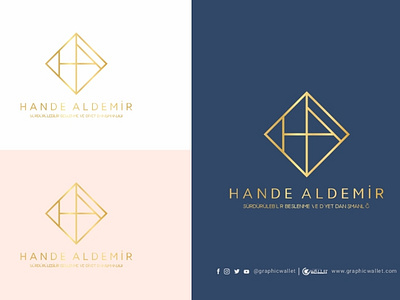 HANDE ALDEMİR branding design graphic design graphicwallet illustration logo typography ui ux vector