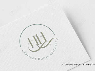 Heritage House Builders #3 branding design graphic design graphicwallet illustration logo typography ui ux vector