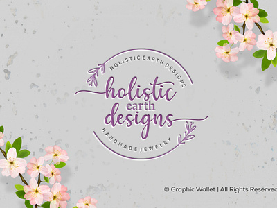 Holistic Earth Designs branding design graphic design graphicwallet illustration logo typography ui ux vector