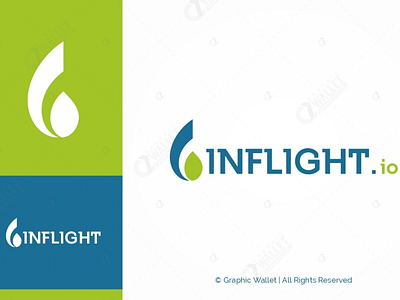 INFLIGHT.io branding design graphic design graphicwallet illustration logo typography ui ux vector