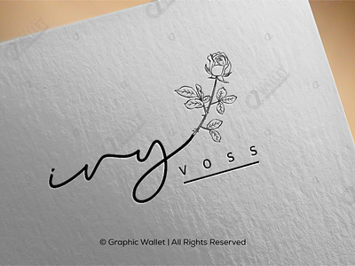 Ivy Voss branding design graphic design graphicwallet illustration logo typography ui ux vector