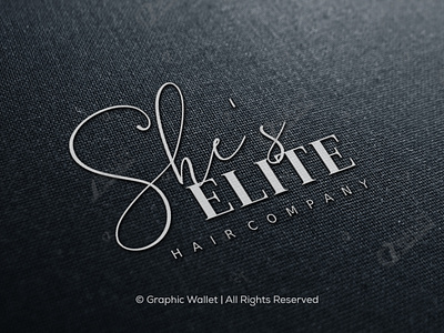 She's Elite Hair #2 branding design graphic design graphicwallet illustration logo typography ui ux vector