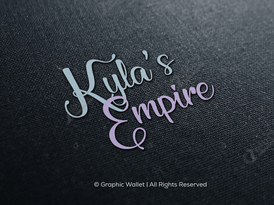 Kyla’s Empire #1 3d animation branding design graphic design graphicwallet illustration logo motion graphics typography ui ux vector