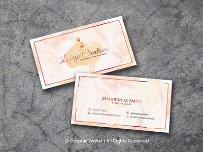 Lafayé Creations - Business Card