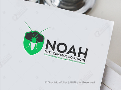 Noah Pest Control Solutions 3d animation branding design graphic design graphicwallet illustration logo motion graphics typography ui ux vector