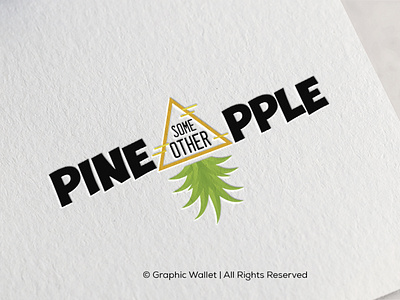 PINEAPPLE 3d animation branding design graphic design graphicwallet illustration logo motion graphics typography ui ux vector