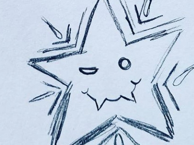 StarBite Concept Sketch logo sketch