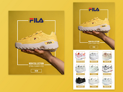 Fila by Xiquito on Dribbble