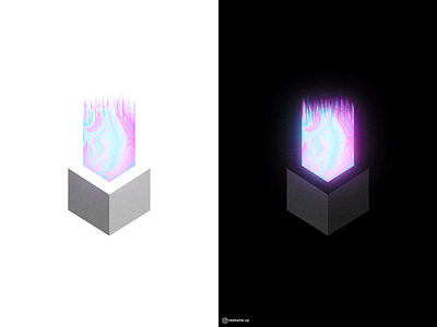 Abstract Cube Illustration Concept #2