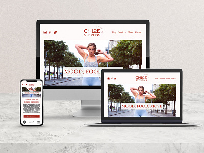 Chloe Stevens Coaching Website Design