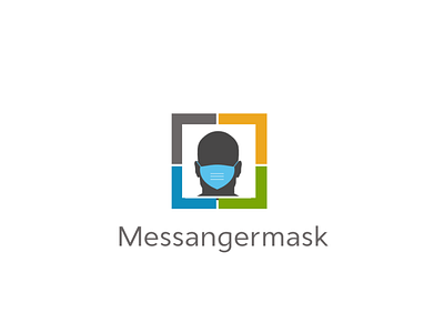 mask app art branding design icon logo minimal type typography vector web