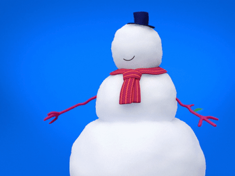 Day 7 of Holiday animations! 12 days of christmas 12 days of seqmas 12daysofchristmas animation christmas is coming design illustration knife sivan baron snowman the sequence group thesequencegroup