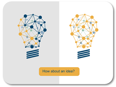An idea? bulb idea ui ui design uidesign