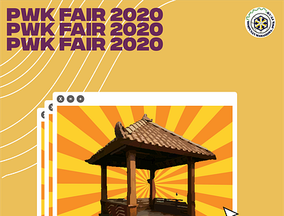 POSTER ADHIMUKTI PWK FAIR 2020 branding design poster design