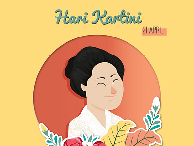 Kartini Days design illustration