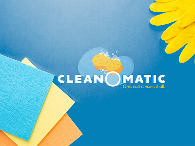 Cleanomatic - Logo Deign Flare animation branding design illustration logo logodesign