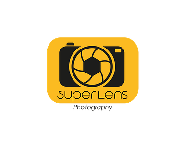 Super Lens Photography - Logo Design Flare animation branding design illustration logo logodesign website