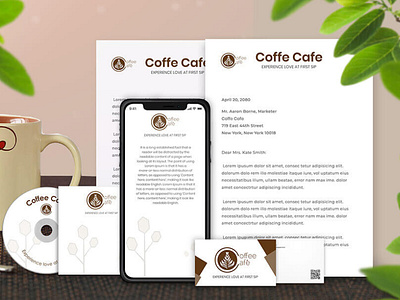 Coffe Cafe - Logo Design Flare