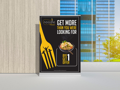 Noodle House - Logo Design Flare branding design illustration logo signage design website