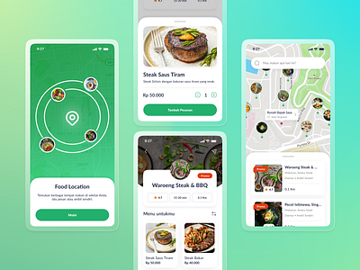 Food Delivery App - Foodies Corner design interface mobile app design ui uidesign uiux