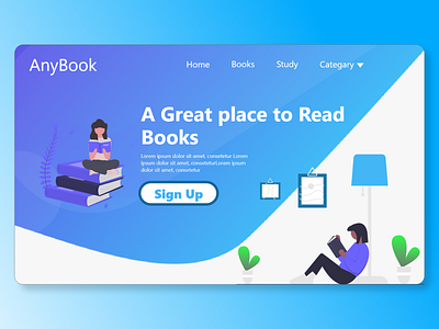 Book reading web app books dailyui design landingpage reading reading book uidesign website