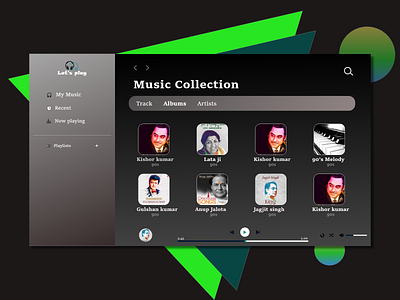 Music App  UI